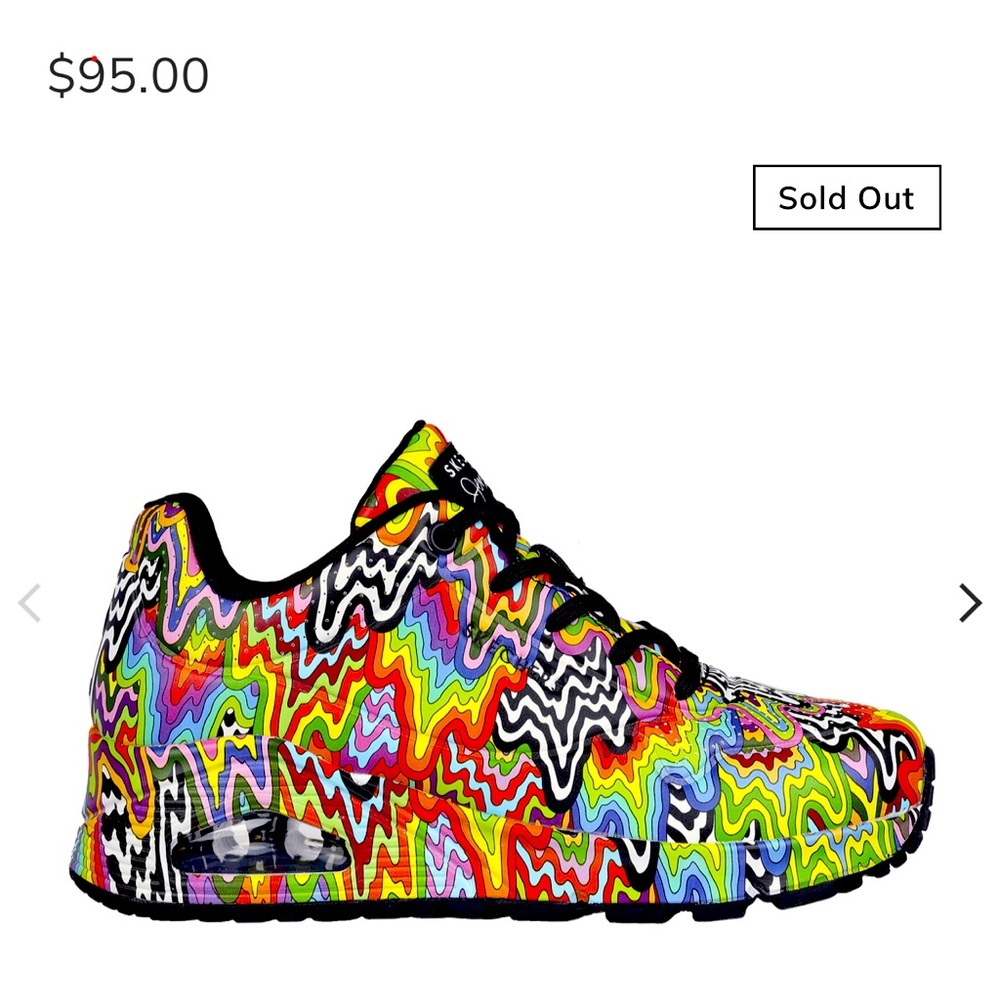 Brand new with tags Skechers collar with Jen Stark sold out in stores